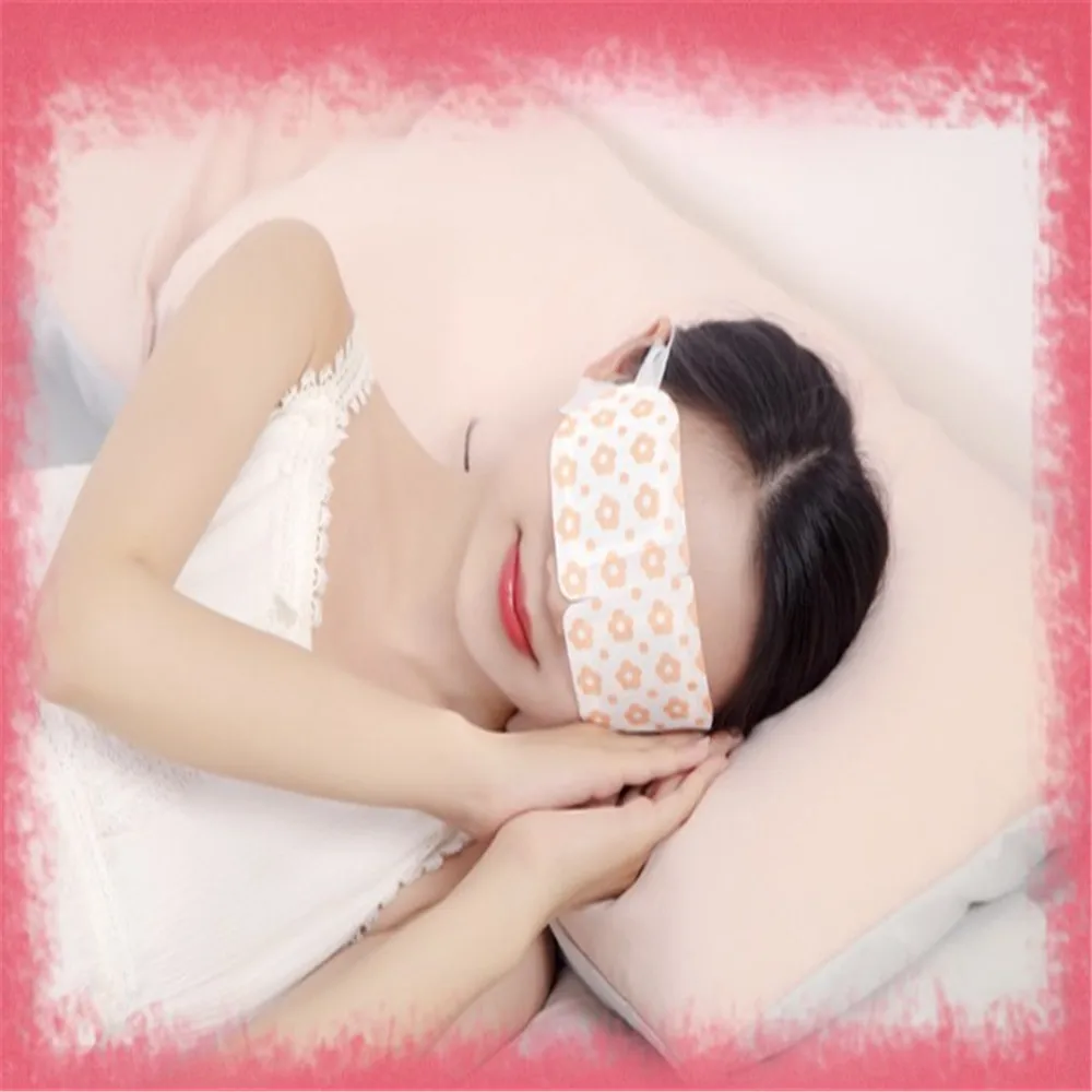 1 шт. Паровая маска для глаз сна горячий компресс успокаивающая от усталости и