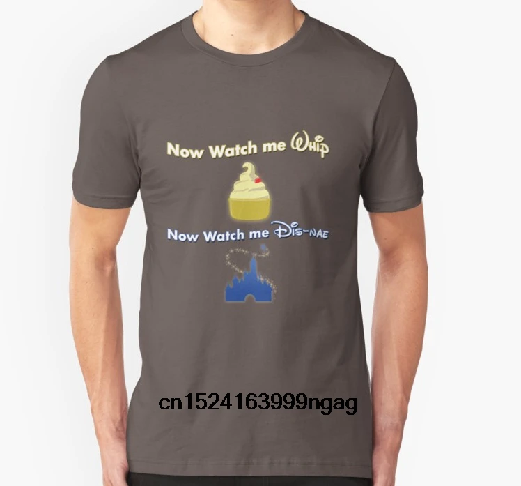 Модная крутая Мужская футболка женская забавная Футболка Now watch me Whip Watch Dis-nae
