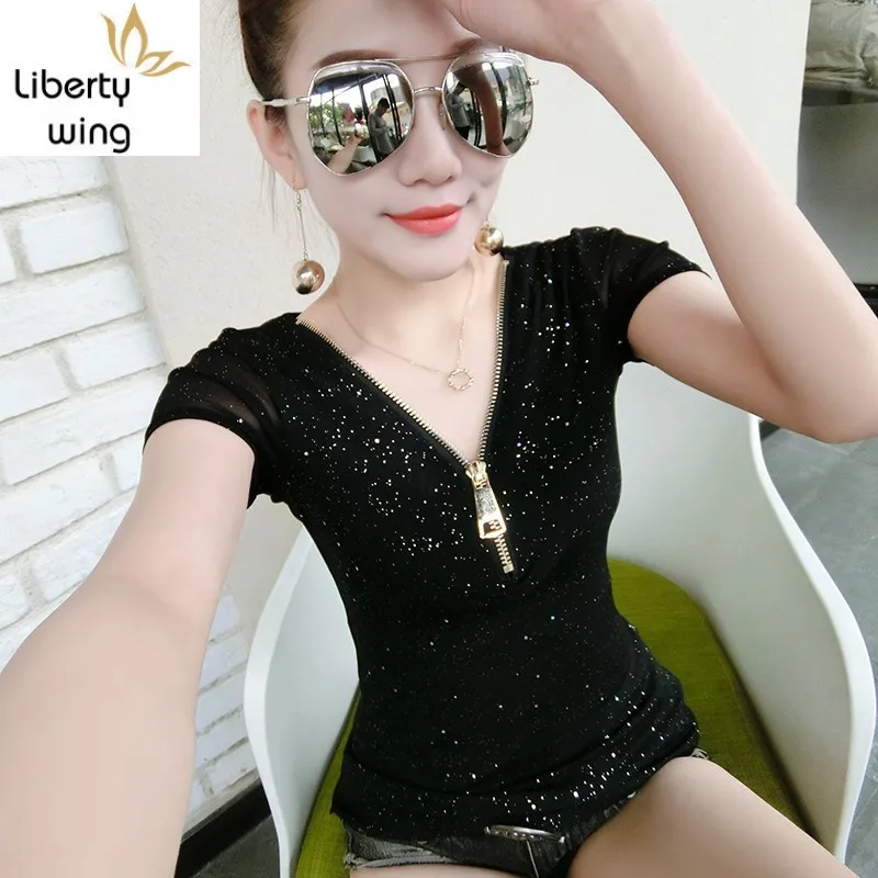 Европейские весенние летние новые брендовые сексуальные женские футболки с