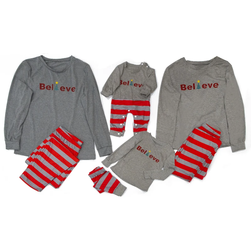 Фэмили лук новогодняя одежда пижама новый год новогодние пижамы хлопок