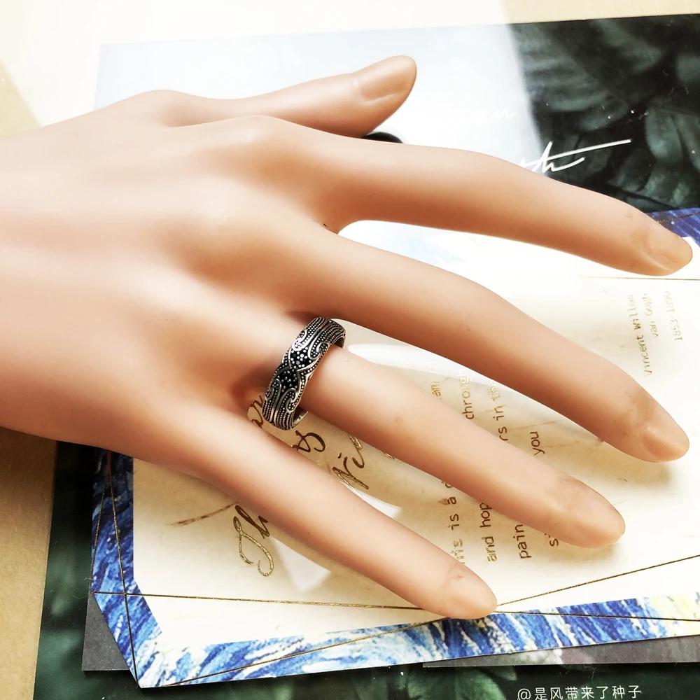 Кольцо маори татуировки этно изысканные украшения для Для женщин мужчин 2021 осень