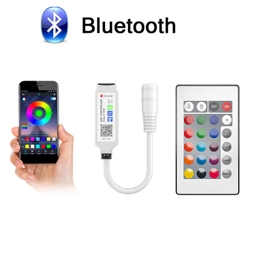 Bluetooth 24 клавиши wifi IR 44 клавишный пульт дистанционного светильник переключатель