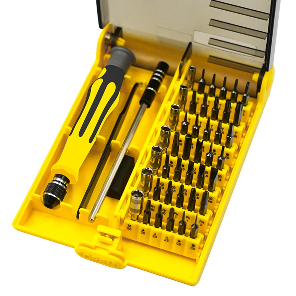 31/45/69 Industrial Grade Screwdriver Kit Magnetic Multi-type Normal Type Phillips Multi-function Slotted Bit Screw | Инструменты
