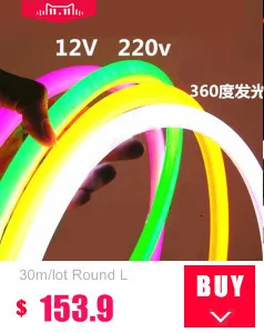 Fanlive 50 м/лот светодиодный ленточный светильник Ac 220 В/230 В/240 В 2835 SMD IP67 водонепроницаемый теплый белый светодиодный светильник 180 светодиодный/м садовая лампа
