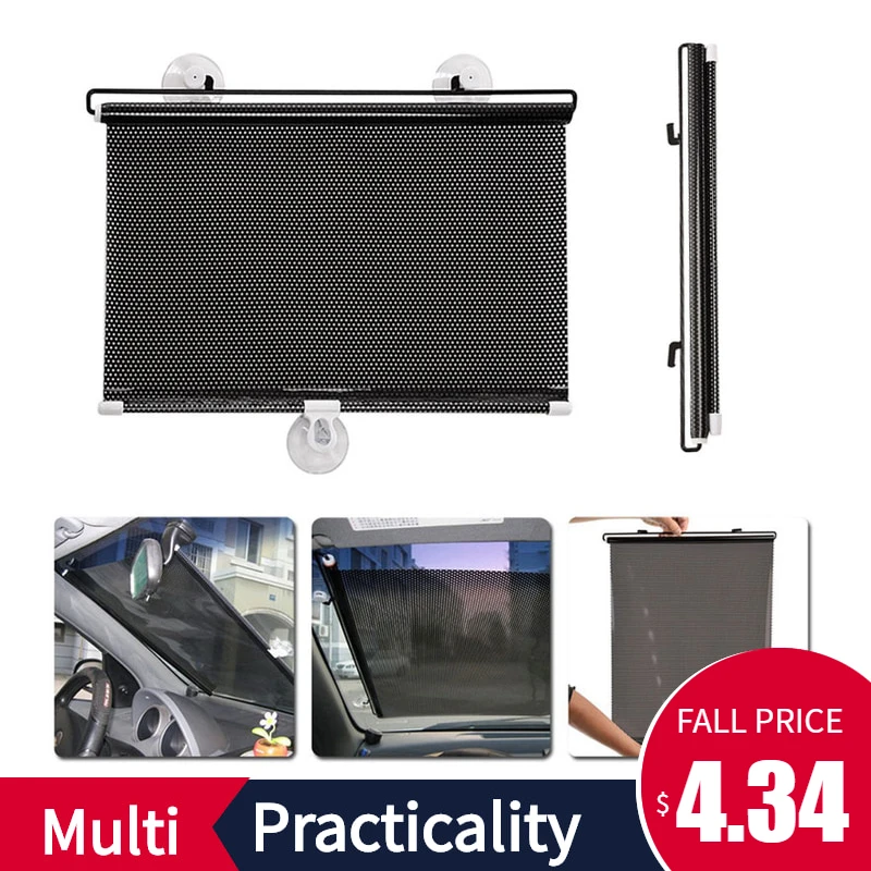 Солнцезащитный козырек для лобового стекла автомобиля портативный