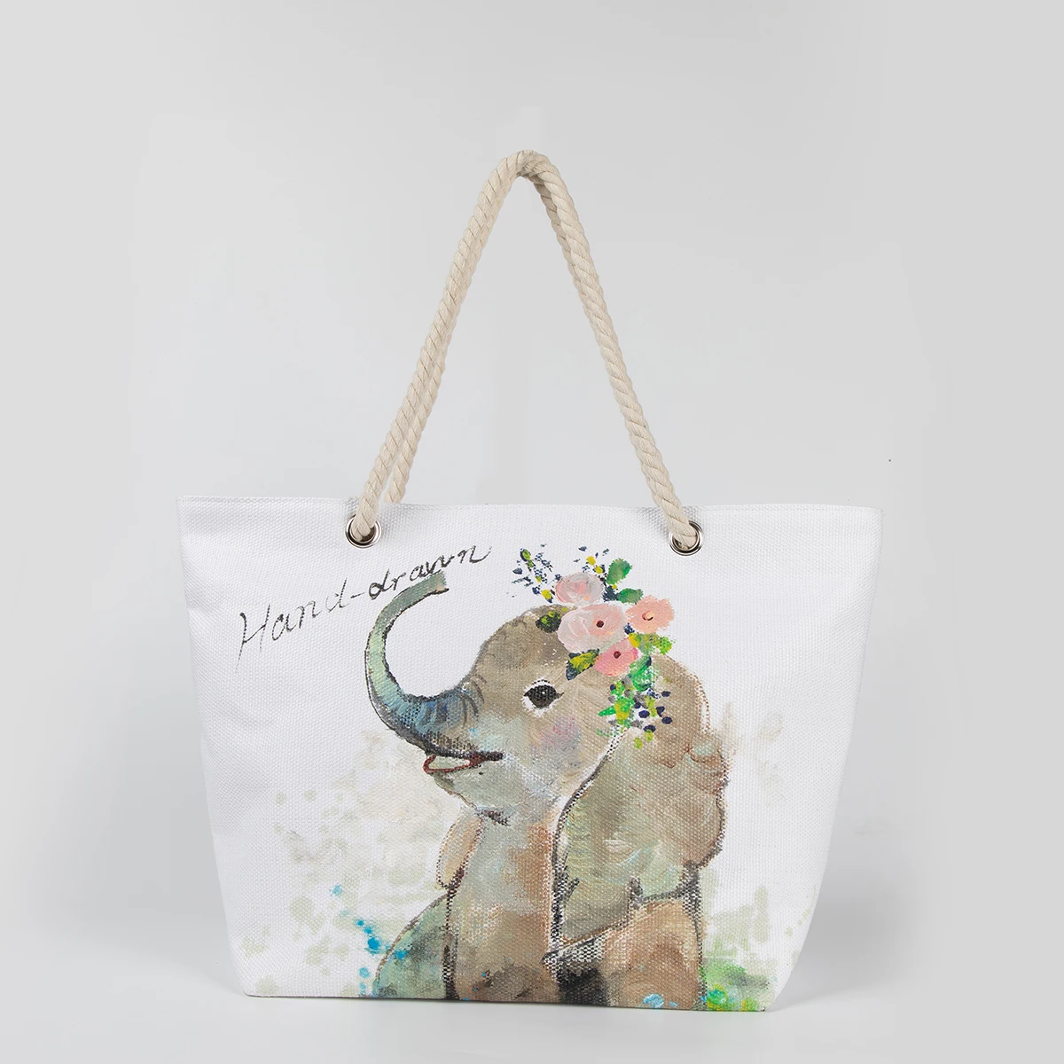 Модная пляжная сумка ручная сумка-тоут Ms. Green удобная для покупок путешествий