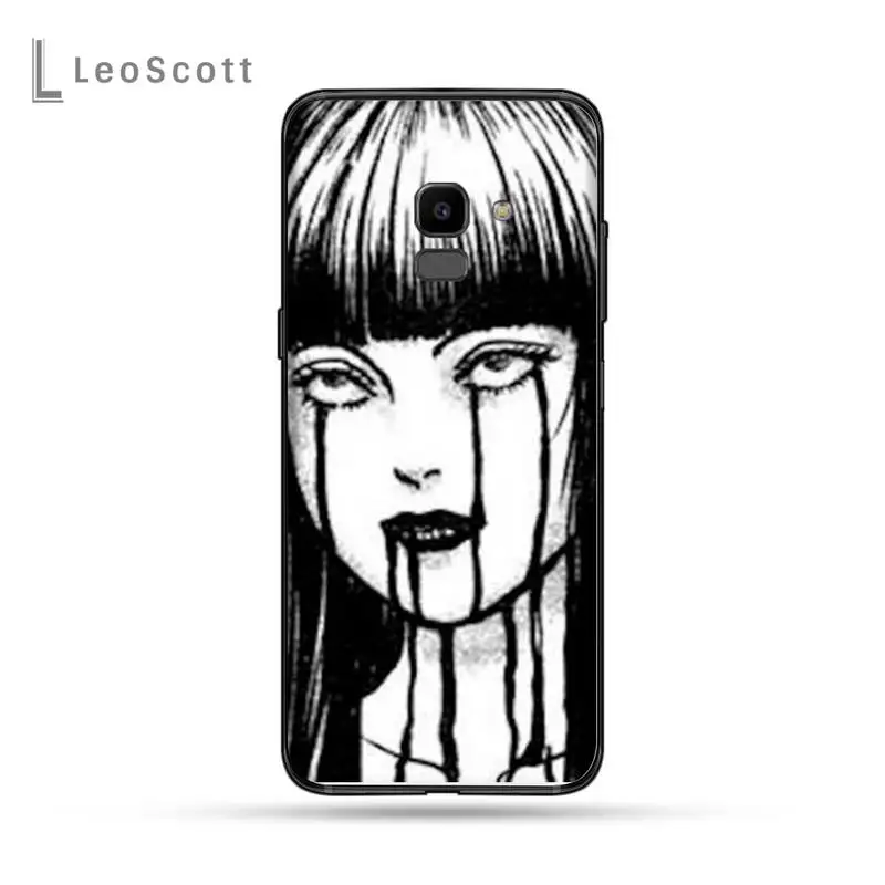 

Junji Ito Tees Horror Phone Case For Samsung Galaxy J2 J4 J5 J6 J7 J8 2016 2017 2018 Prime Pro plus Neo duo