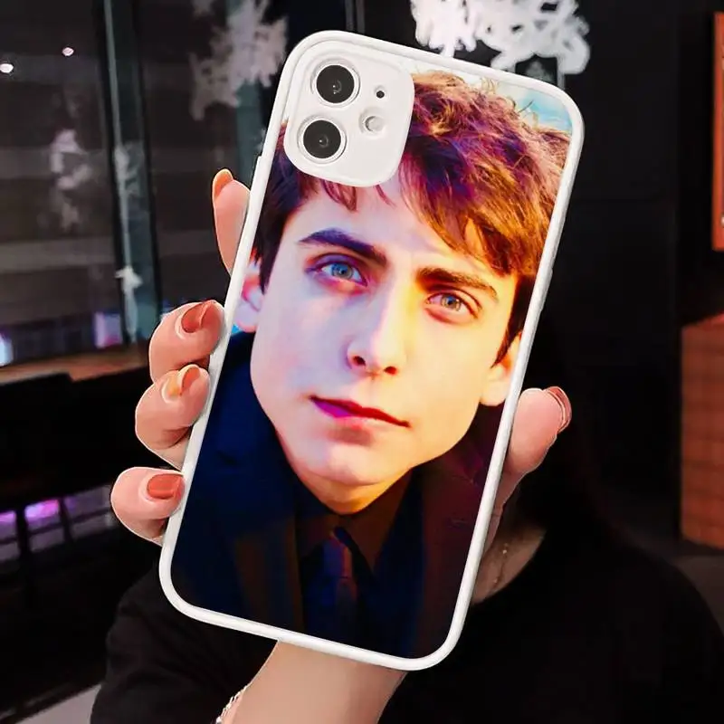 

Aidan Gallagher man handsome Phone Case Matte Transparent for iPhone 7 8 11 12 s mini pro X XS XR MAX Plus cover funda