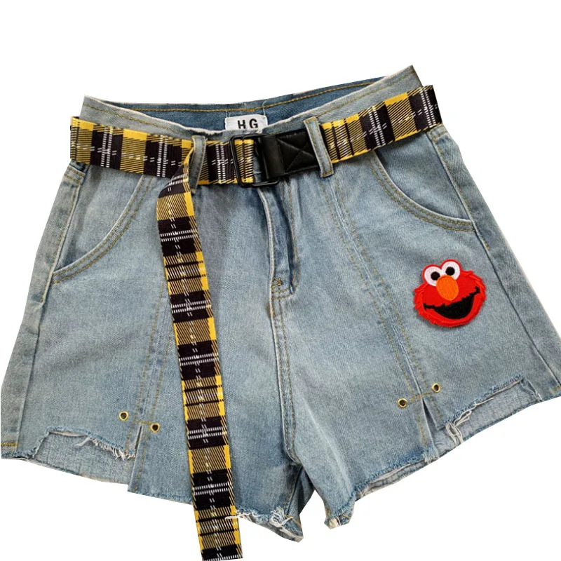 

Men's and women's belt, lattice nylon canvas belt, black square buckle trouser belt, double buckle, leisure plaid cloth belt