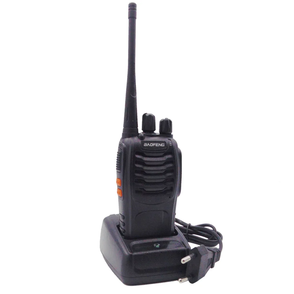 Оригинальный Baofeng BF 888S иди и болтай Walkie Talkie трансивер UHF домофон двусторонней