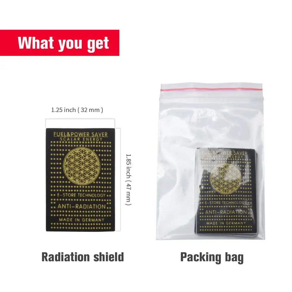 Стикеры + кулон энергетический подарочный набор для здоровья 5 шт. стикер анти