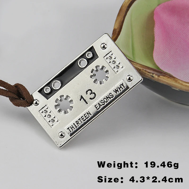Креативная Кассетная лента из фильма 13 тринадцати причин почему кулон ожерелье