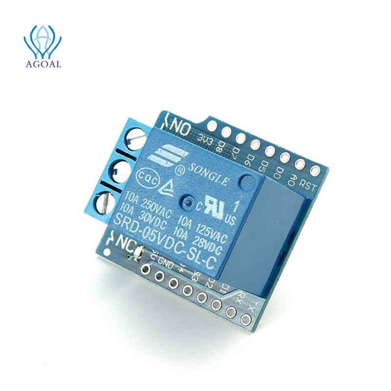 DC 5V 1CH Релейный Щит V2 версия 2 для D1 Mini ESP8266 WiFi беспроводной модуль|Печатные платы| |