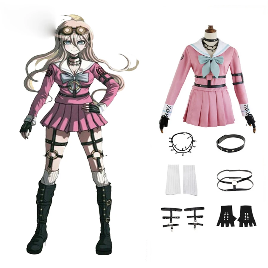 Униформа кролика ирума Миу из Danganronpa V3: Killing Harmony костюм для косплея на Хэллоуин