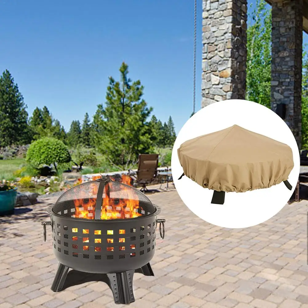 

Outdoor Stove Cover Garden Heater Dust Cover Round Garden Heater Oxford Waterproof Canopy Dust Cover Sunscreen