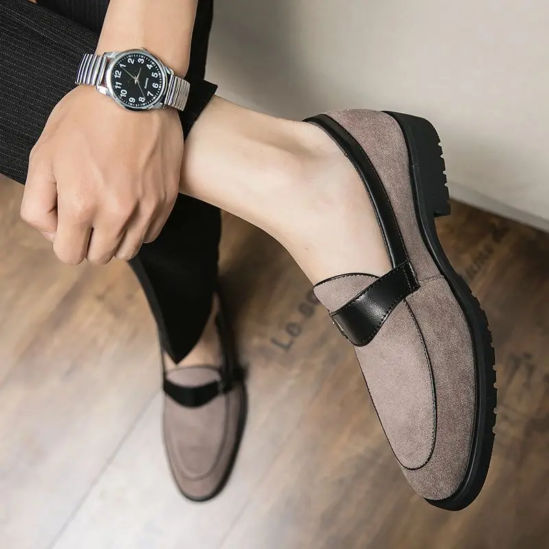 

2021 New Men's Shoes PU Leather Fashion Four Seasons Trend High Quality Latest Fahion Leisure Classic Hot Men's Shoes KN119