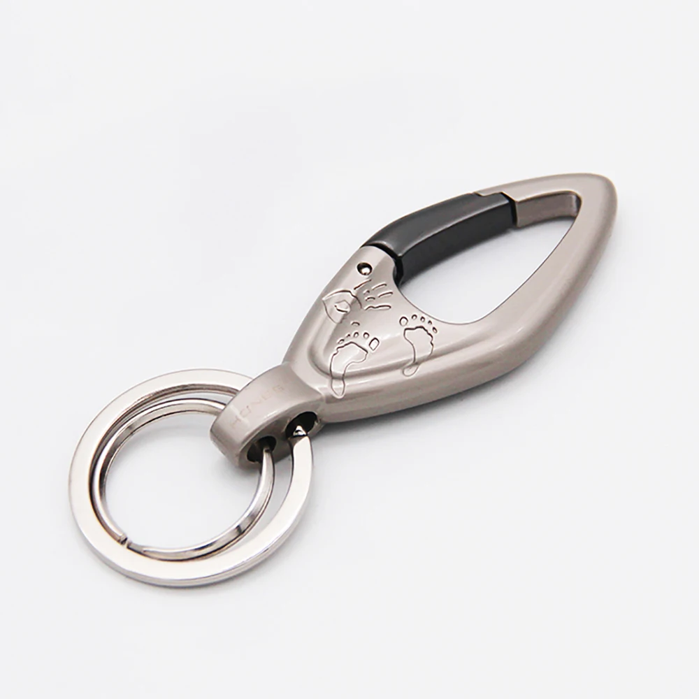 Честный мужской брелок-пряжка для автомобильного ключа кольцо-держатель