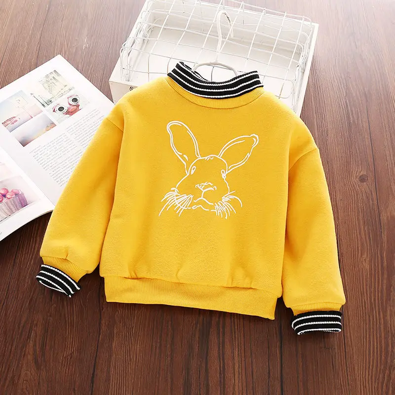 Детские теплые толстовки в Корейском стиле на осень и зиму 2019 года толстовка для