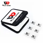 Набор для ремонта велосипедных шин, набор инструментов для ремонта велосипедных шин без клея, мини-пластырь для быстрой сушки шин для езды на велосипеде, 6 шт.компл.