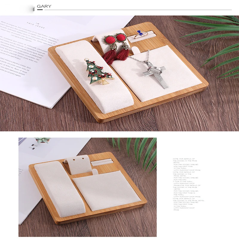 Изделия из бамбука и дерева украшения реквизит Дисплей стойки простой High-end