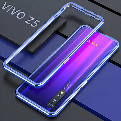 as photo Vivo Z5 Роскошный металлический корпус крышка для Vivo V17 Neo алюминиевая рама Жесткий 3D защитный чехол для V17 Neo бампер чехол - Цвет: as photo