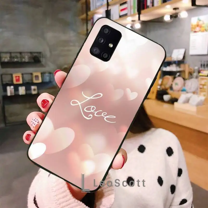 

Elegant Rose Gold pattern Phone Cases For Samsung A50 A51 A71 A31 A21S S8 S9 S10 S20 S21 Plus Fe Ultra 4G 5G