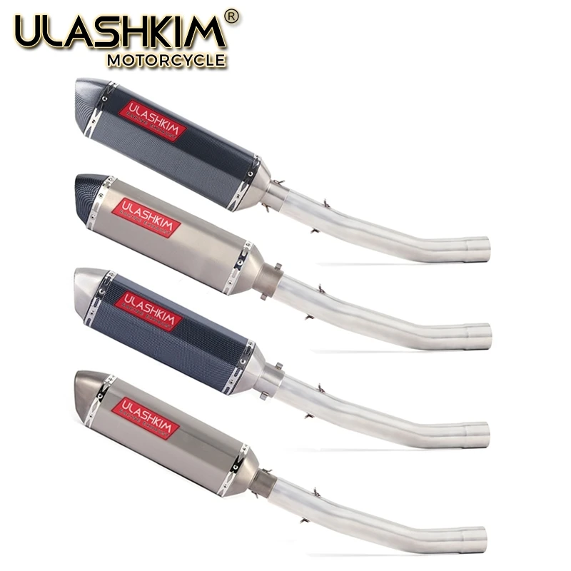 Мотоцикл выхлопной Escape глушитель средняя контактная труба полная система