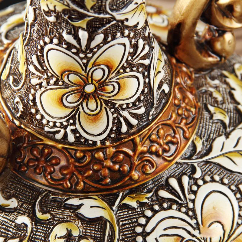 Ваза из смолы цифровое украшение для дома ручной работы современные аксессуары