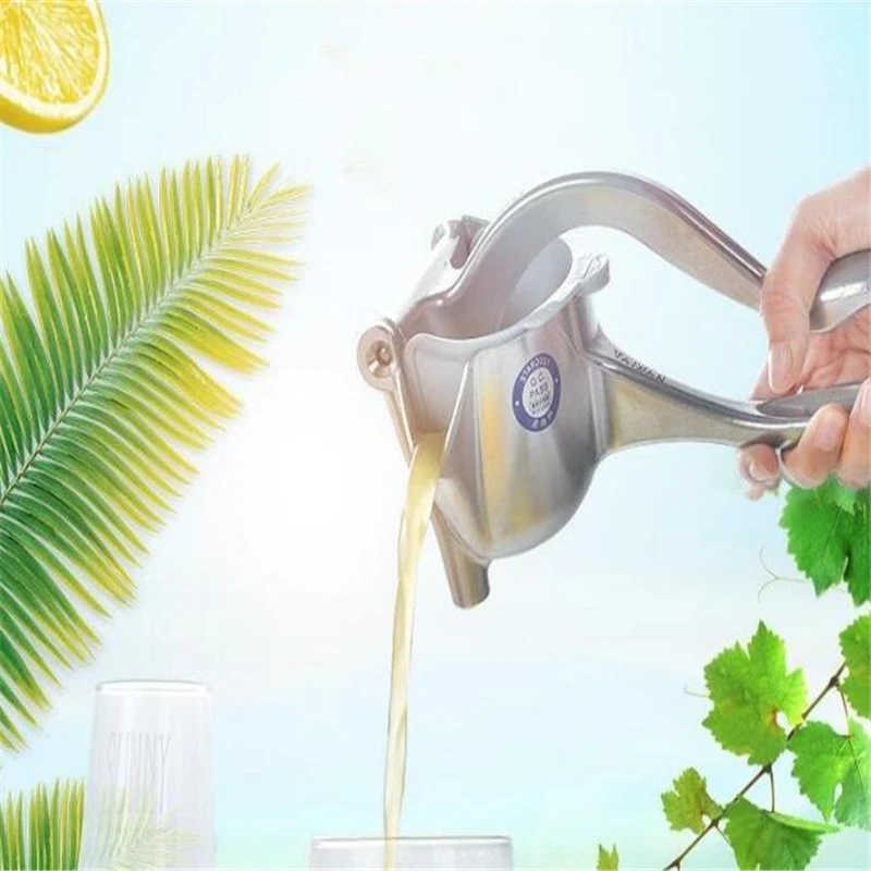 

Aluminum Alloy Manual Juicer Squeezer Hand Pressure Pomegranate Orange Lemon Sugar Cane Juice Kitchen Fruit Tool Machine