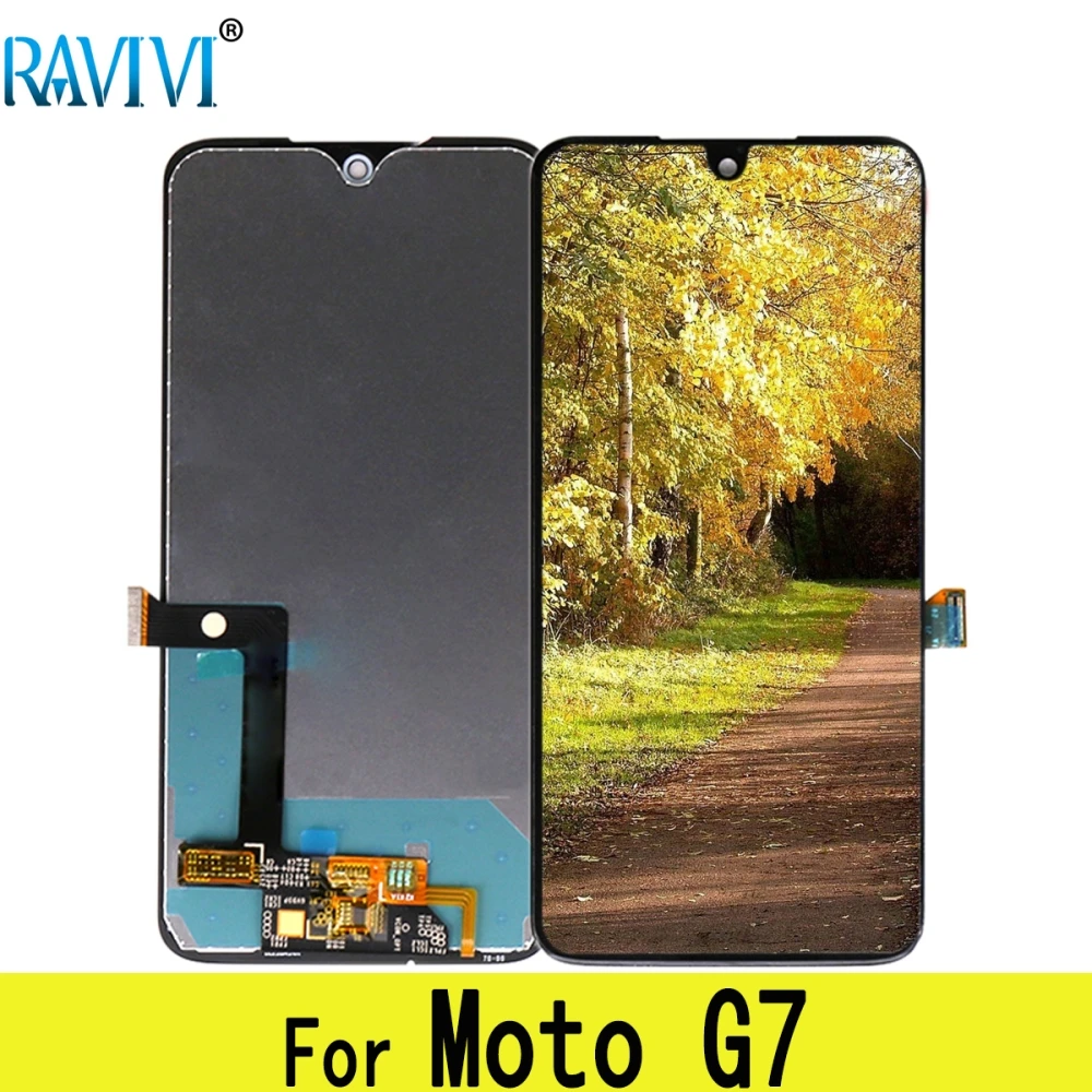 ЖК дисплей для Motorola Moto G7 xt1920 экран с дигитайзером в сборе замена G7|Экраны