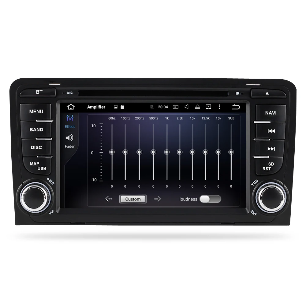 Автомобильный DVD стерео Мультимедийный Головной блок 4G ОЗУ Android 9 0 для Audi/A3/S3