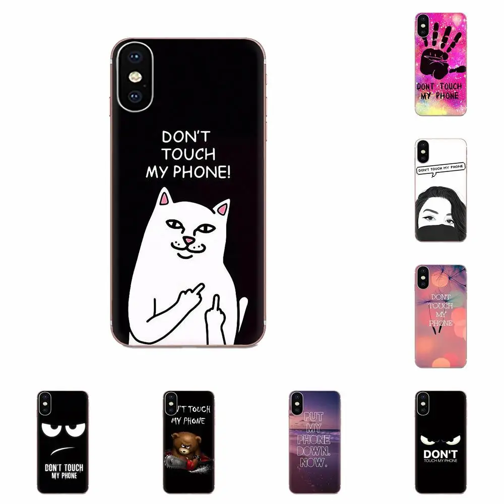 Back Covers Hybrid For Xiaomi Redmi Note 2 3 3S 4 4A 4X 5 5A 6 6A Pro Plus Don't Touch My Phone | Мобильные телефоны и