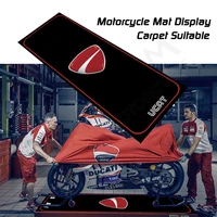 motorcycle work mat display carpet suitable for yamaha yamablue