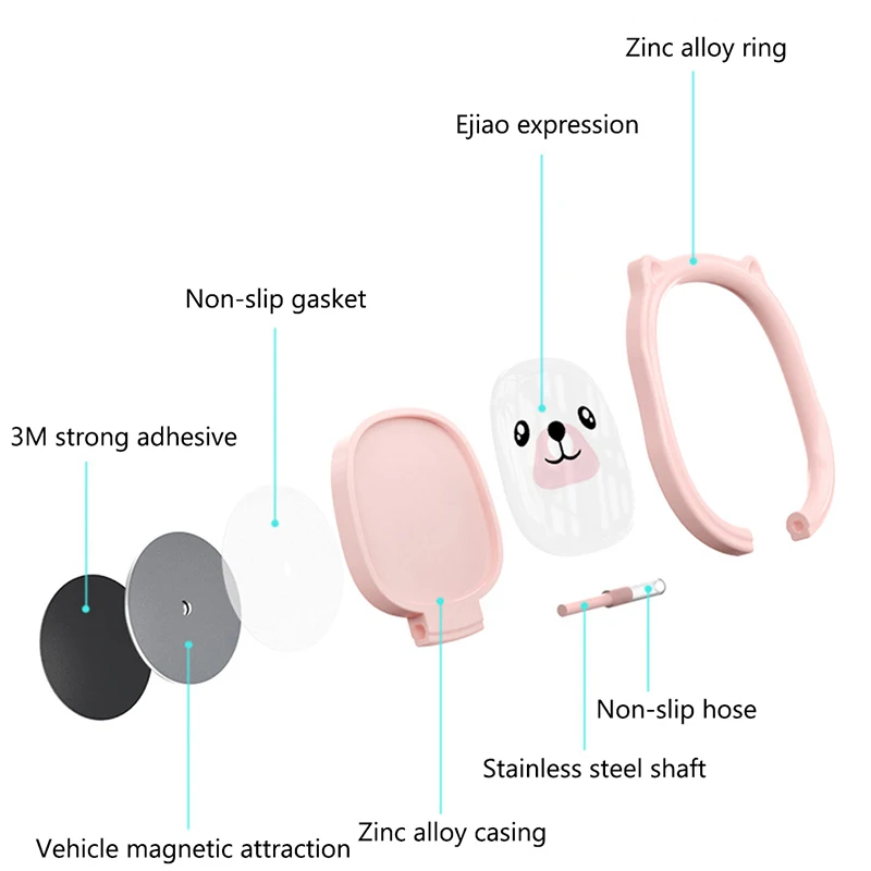 Симпатичный мультяшный фарфоровый магнитный держатель модная подставка с