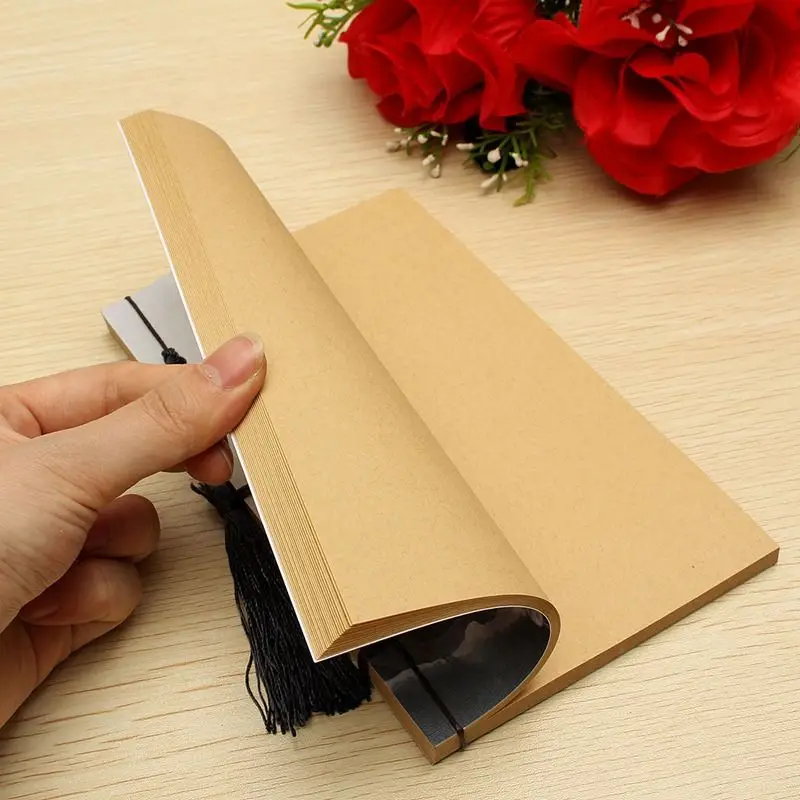 Новый оригинальный блокнот планировщик Lotus в китайском стиле винтажный 17*11 см с