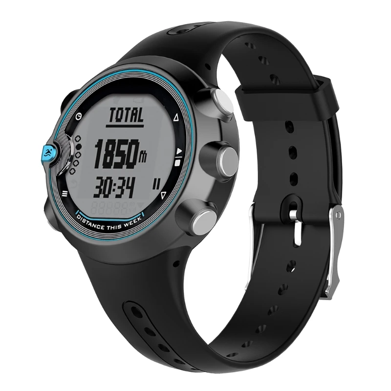 

Replacement Silicone Watch Band Wrist Strap With Tools for garmin Swim Watch