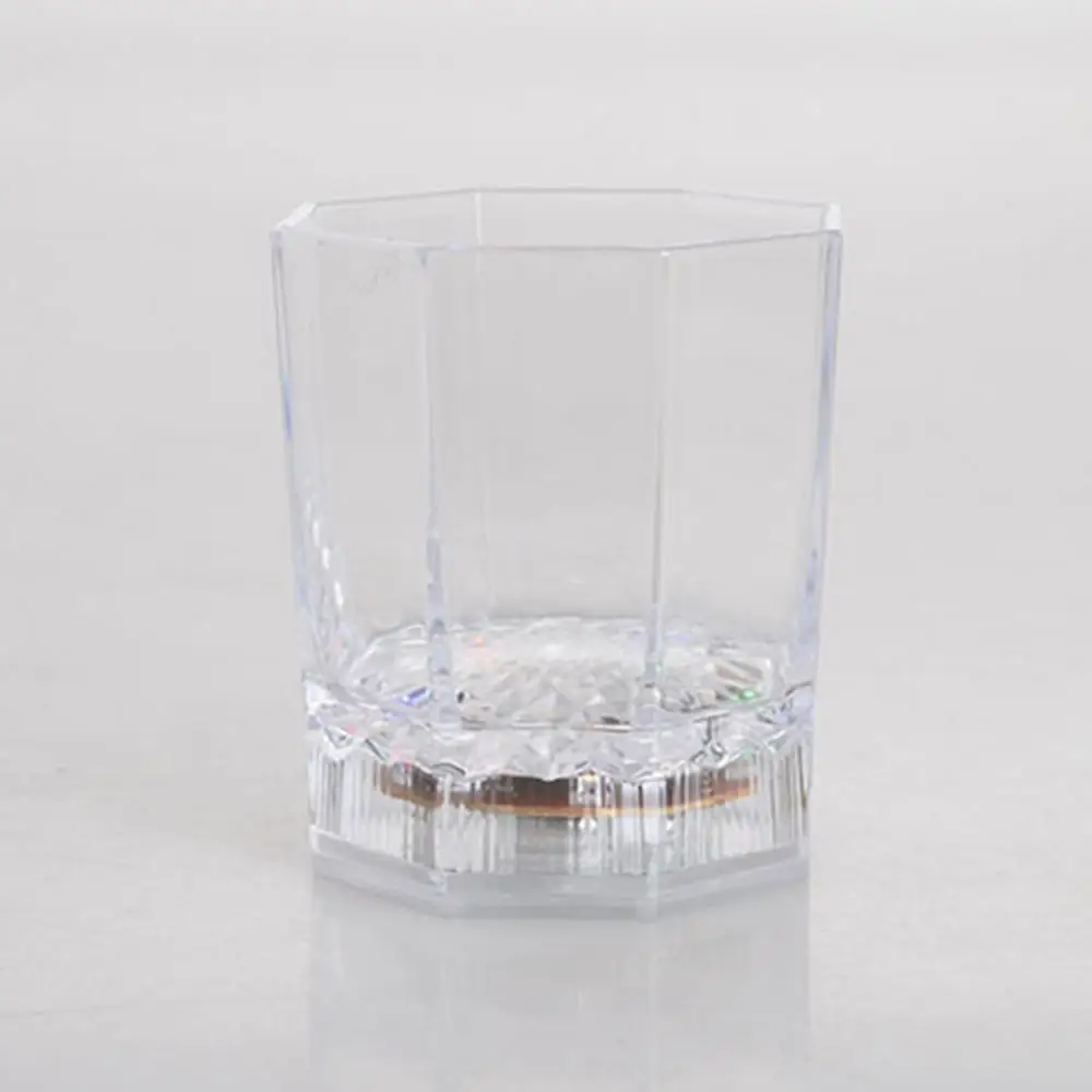 

40%HOTLED Light Up Color Change Water Activated Beer Octagonal Cup Mug Party Props