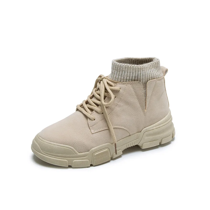 2019 новые женские ботинки в британском стиле сезон осень зима модные повседневные