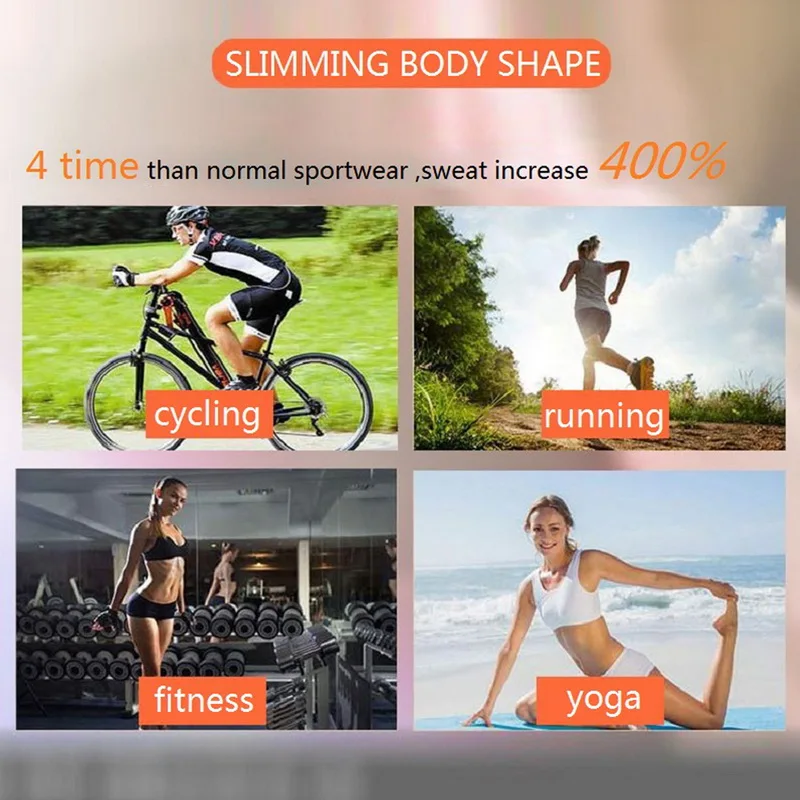 Sfit для женщин и мужчин хит пот сауна корректоры тела футболки похудения потеря