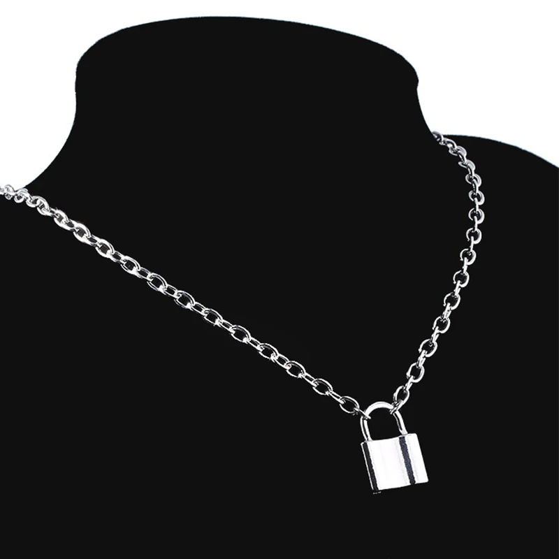 Серебряное ожерелье с подвеской в стиле Харадзюку панк чокер модное ювелирное