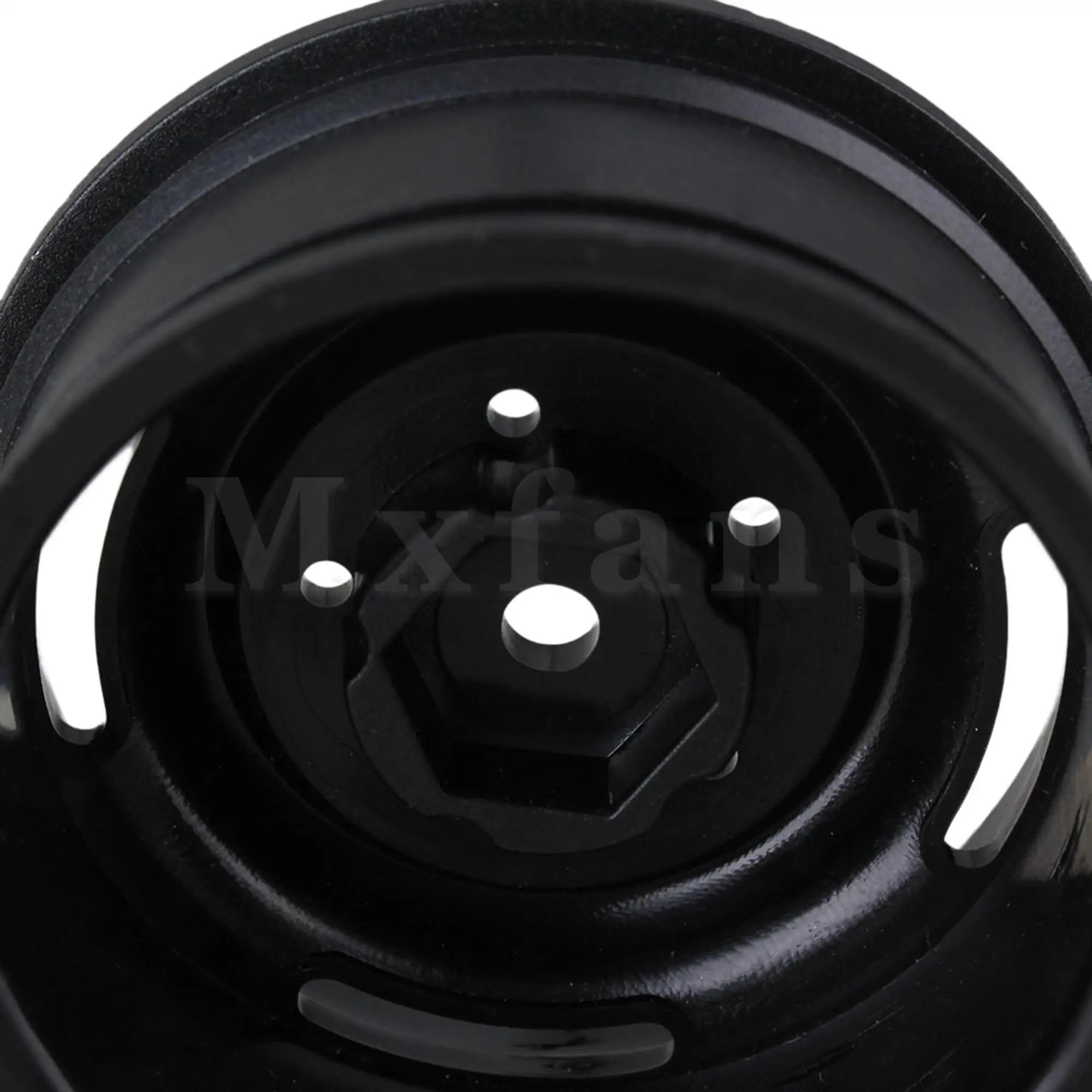 4Pcs Black  110010BL Wheel Rims for RC 1:10 On-road Racing Car & Drift Car images - 6