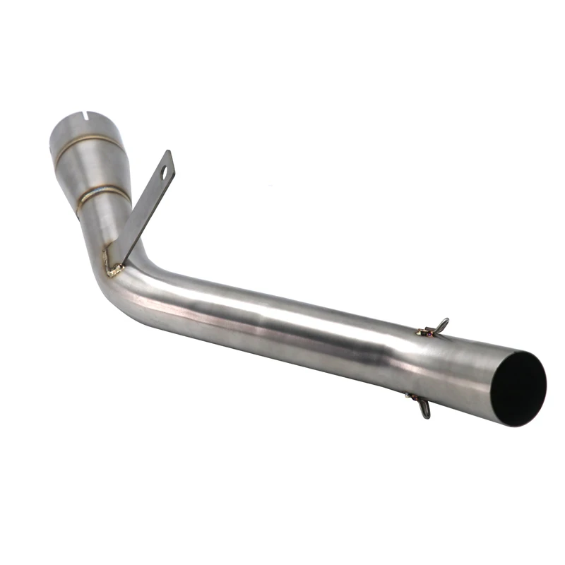 ZSDTRP 51 мм нержавеющая сталь мотоцикл Выхлопная средняя труба контакт средней