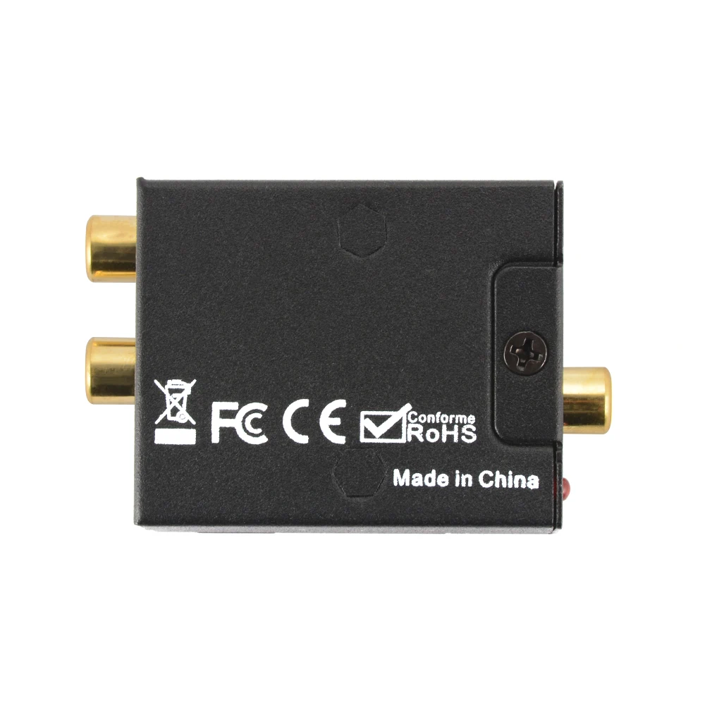 Оптический коаксиальный Toslink цифро аналоговый аудио конвертер адаптер RCA 3 5 мм L/R