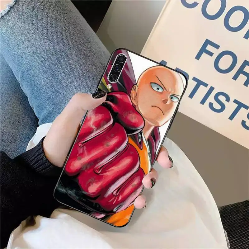 

Japan anime One-Punch Man Phone Case For Samsung galaxy A S note 10 7 8 9 20 30 31 40 50 51 70 71 21 s ultra plus