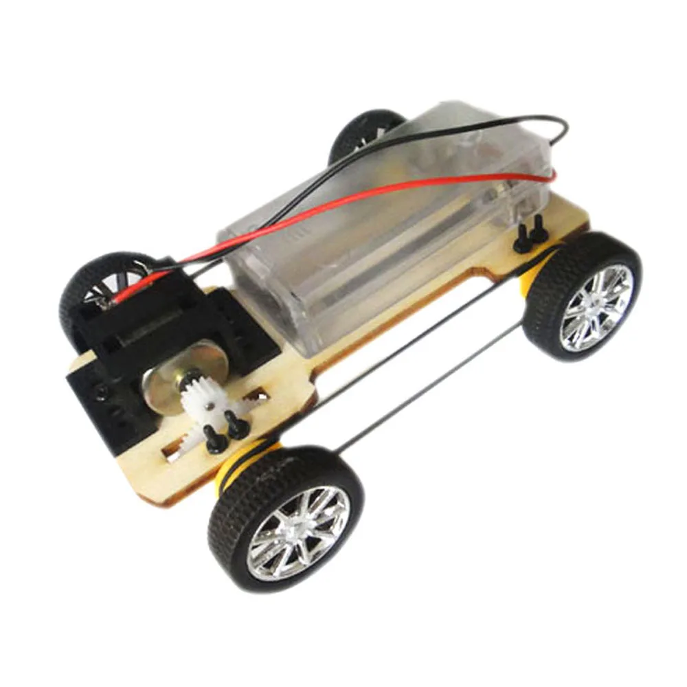 

Wooden Four-wheel Drive Technology Small Production Hand-assembled Children's Toys Scientific Experiment Teaching Aids