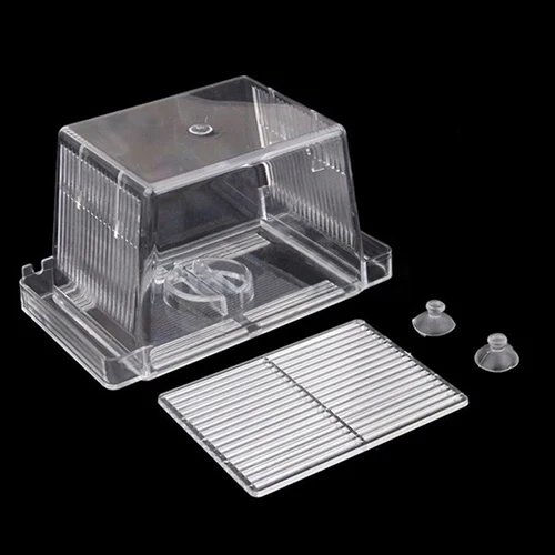 Transparent Aquarium Fish Tank Double Breeding Breeder Rearing Box Hatchery & Aquatics Pet Supplies | Дом и сад