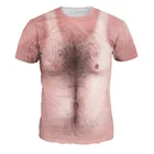 Новинка 2020, футболка с объемным принтом на груди, модная летняя футболка с коротким рукавом, мужскойженский топ с коротким рукавом