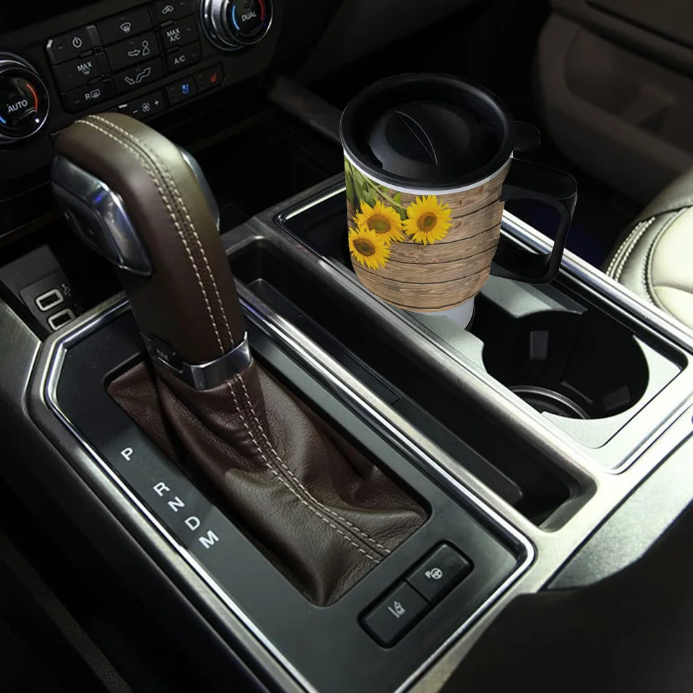 Подсолнух деревянные доски с двойными стенками Изолированная керамическая