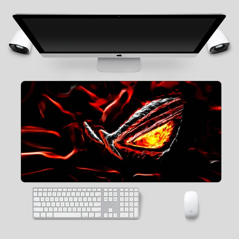 

Republic Of Gamers Mouse pad Rubber Large 60x30cm Gaming MousePad Otaku Durable Locking Edge Soft Laptop Computer Mat