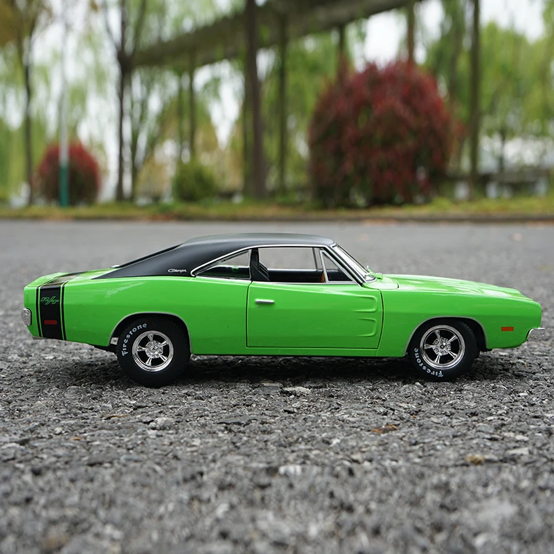 Модель старого автомобиля Maisto 1:18 1969 DODGE Charger R/T литая модель игрушка для мальчика
